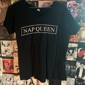 Short Sleeved ‘Nap Queen’ Shirt